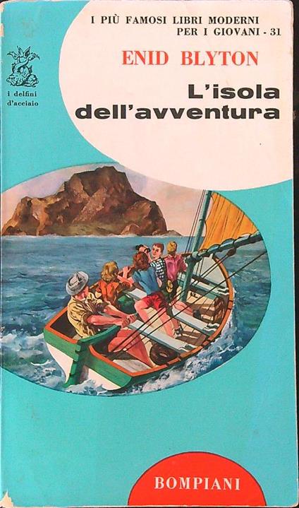 L' isola dell'avventura - Enid Blyton - copertina