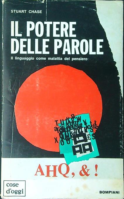Il  potere delle parole - Stuart Chase - copertina