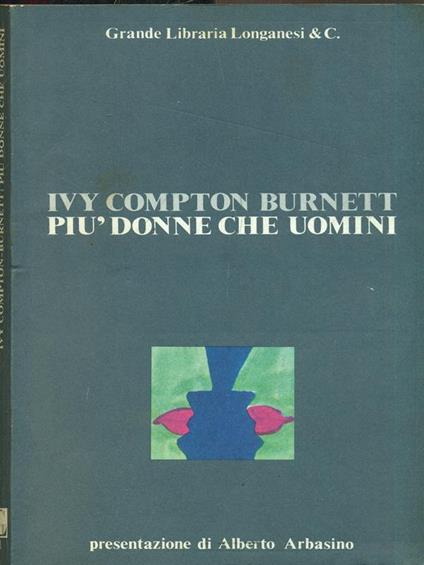 Più donne che uomini - Ivy Compton Burnett - copertina