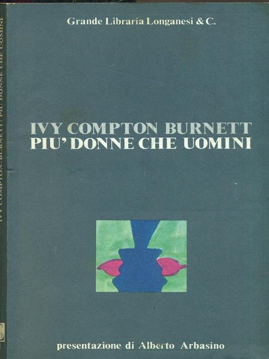 Più donne che uomini - Ivy Compton Burnett - copertina