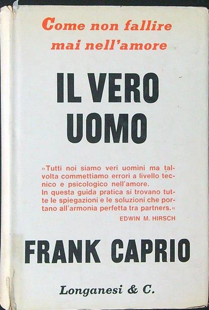 Il  vero uomo - Frank Caprio - copertina