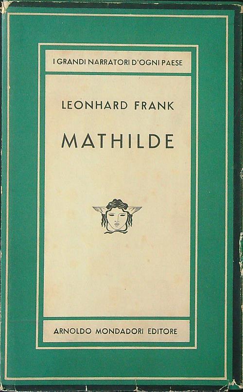 Mathilde - Leonhard Frank - copertina