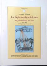 La  foglia trafitta dal sole