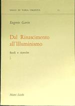 Dal Rinascimento all'Illuminismo
