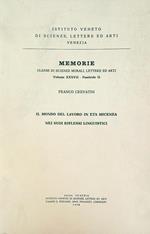Il mondo del lavoro in età micenea nei suoi riflessi linguistici 