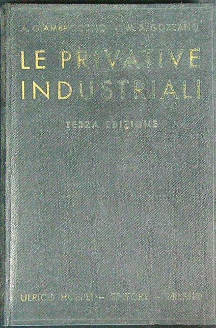 Le Privative Industriali - Armando Giambrocono - copertina