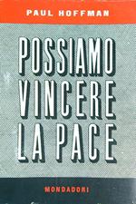 Possiamo vincere la pace