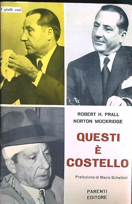 Questi è Costello - Robert Prall - copertina
