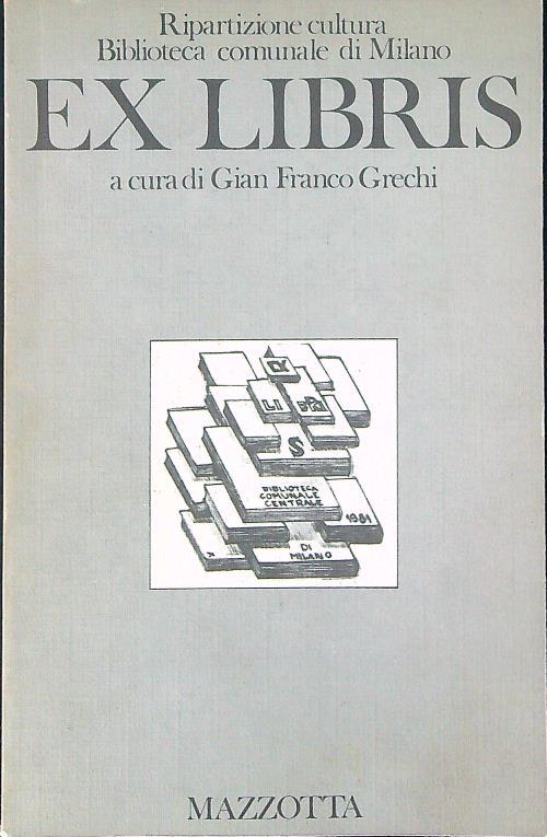 Ex libris - Gian Franco Grechi - copertina