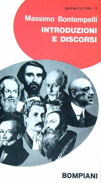 Introduzioni e discorsi - Massimo Bontempelli - copertina