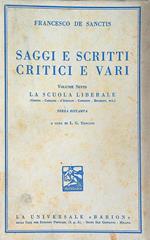 Saggi e scritti critici e vari. Volume sesto.