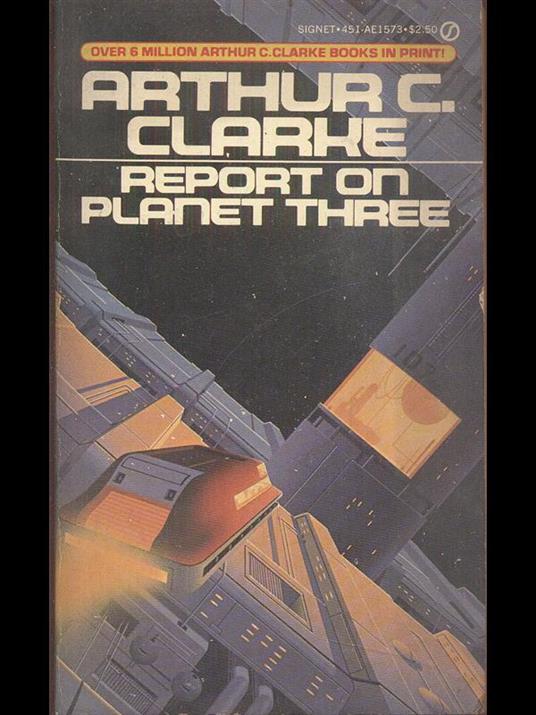 Report on planet three - Arthur C. Clarke - copertina