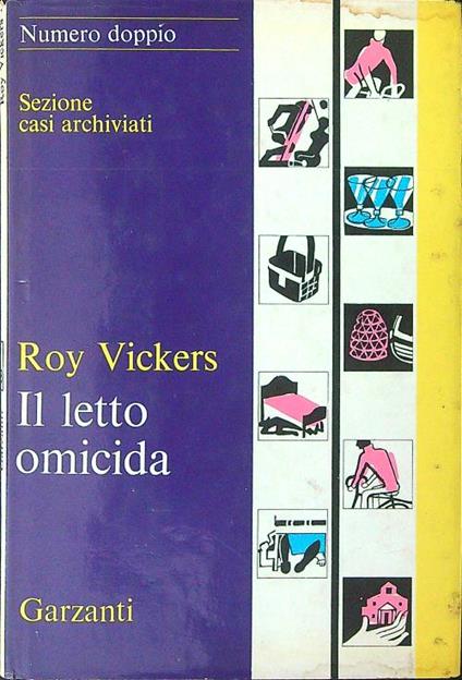 Il  letto omicida - Roy Vickers - copertina