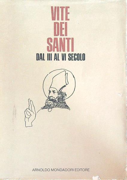 Vite dei santi dal III al VI secolo - copertina