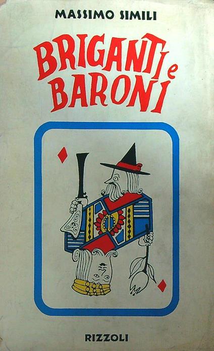 Briganti e Baroni - Massimo Simili - copertina