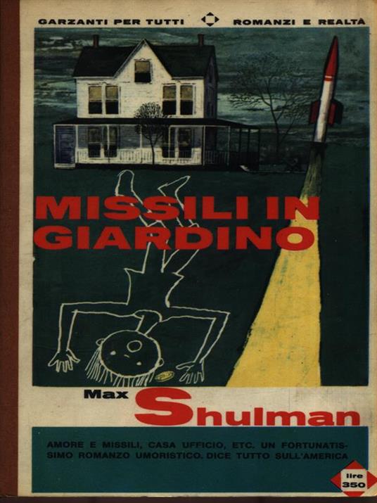 Missili in giardino - Max Shuman - copertina