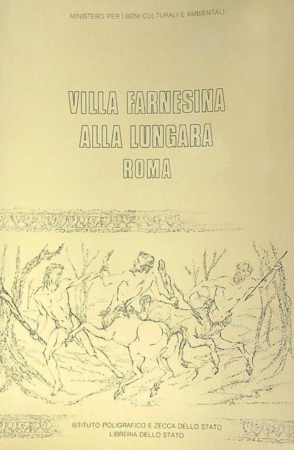 Villa Farnesina alla Lungara Roma - Elsa Gerlini - copertina