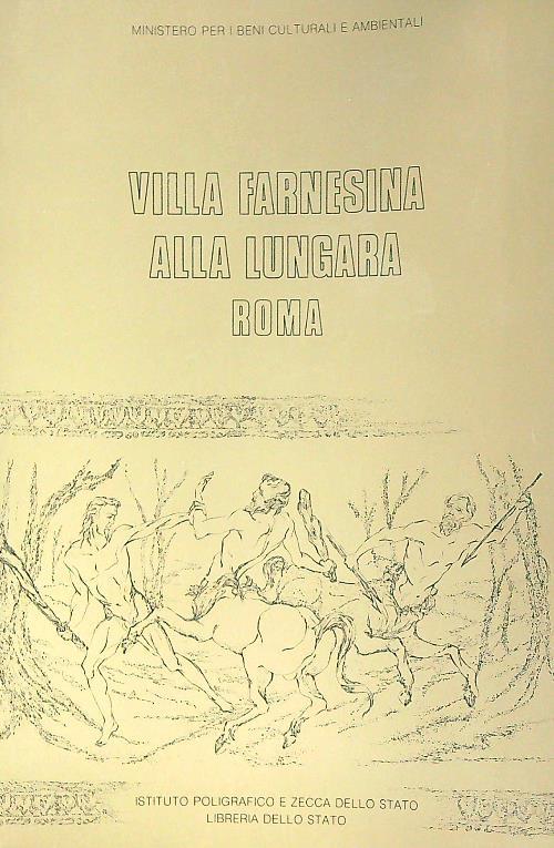 Villa Farnesina alla Lungara Roma - Elsa Gerlini - copertina