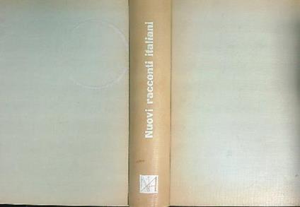 Nuovi racconti italiani - Antonio Baldini - copertina