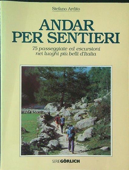 Andar per sentieri - Stefano Ardito - copertina