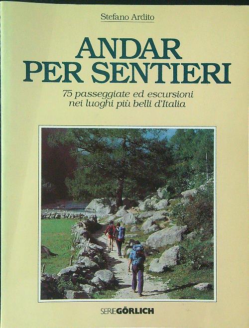 Andar per sentieri - Stefano Ardito - copertina