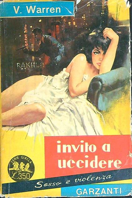 invito a uccidere - V. Warren - copertina