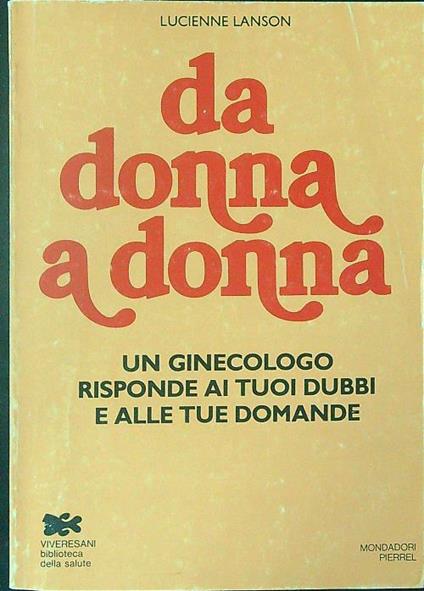Da donna a donna - Lucienne Lanson - copertina