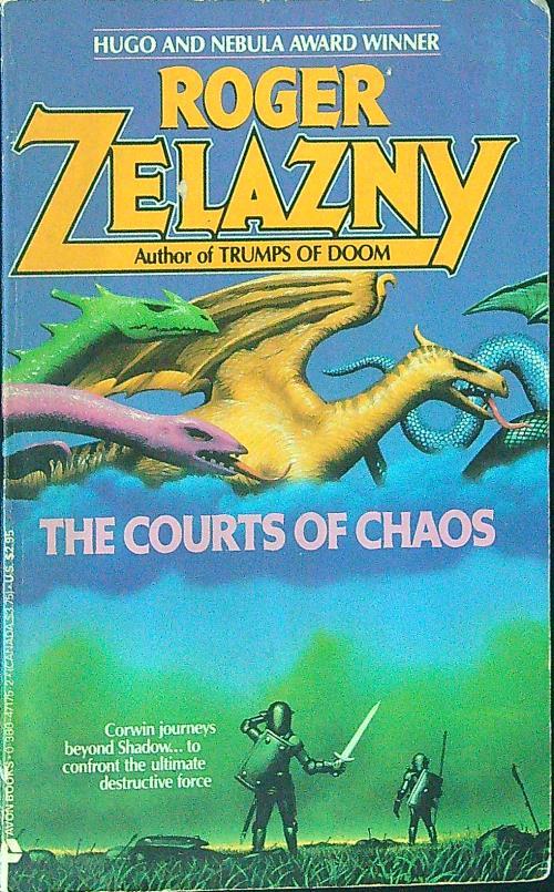 The  courts of chaos - Roger Zelazny - copertina