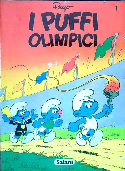 I Puffi olimpici - Peyo - copertina