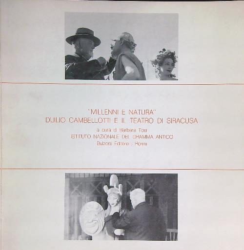 Millenni e natura : Duilio Cambellotti e il Teatro di Siracusa - Barbara Tosi - copertina