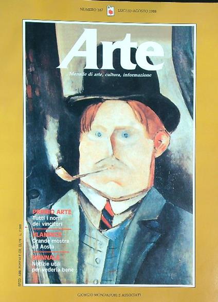 Arte 187/1988 - copertina