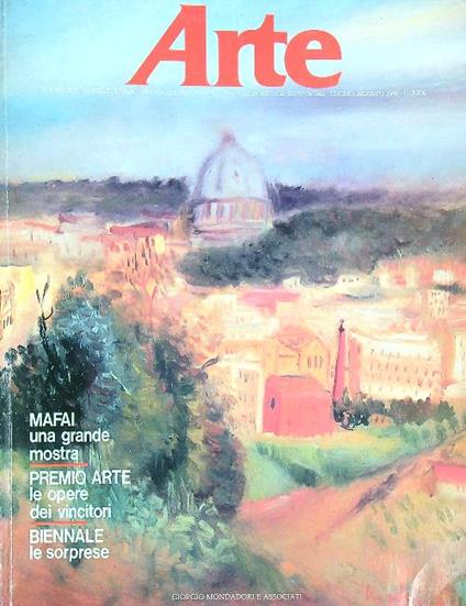 Arte 165/1986 - copertina