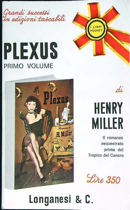 Plexus. Primo volume - Henry Miller - copertina