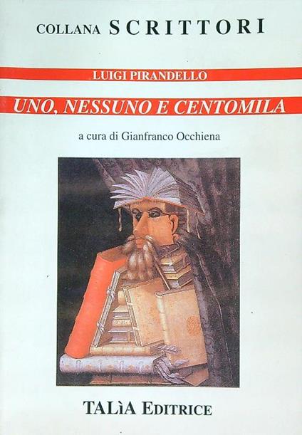 Uno nessuno centomila - Luigi Pirandello - copertina