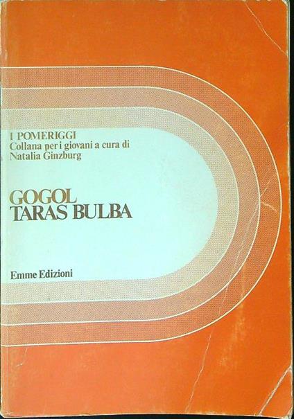 Taras bulba - Gogol - copertina