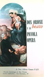 don orione beato e la piccola Opera
