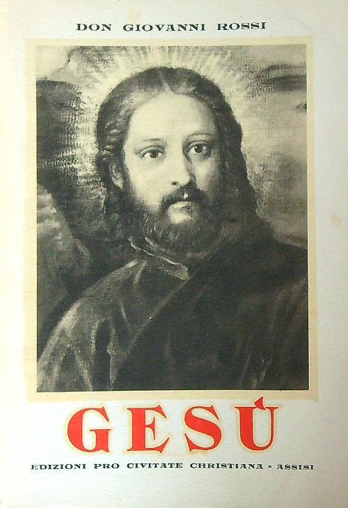 Gesu - Giovanni Rossi - copertina
