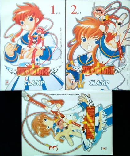 Angelic Layer - Numeri 1,2,3 - Clamp - copertina