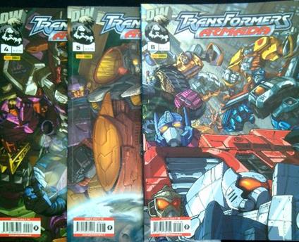 Transformers Armada. 3 Volumi - copertina