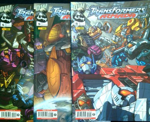 Transformers Armada. 3 Volumi - copertina