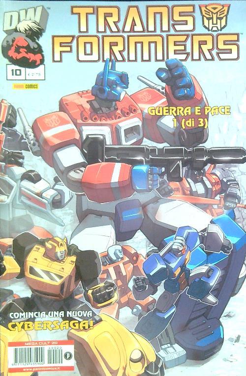Transformers - Guerra e pace 1 (di 3) - copertina