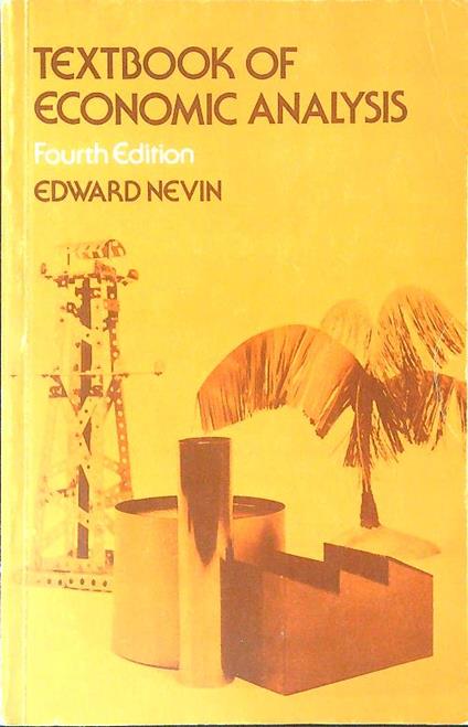 Textbook of economic analysis - Edward Nevin - copertina