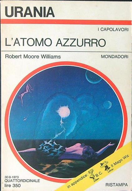 L' atomo azzurro - Robert Moore Williams - copertina