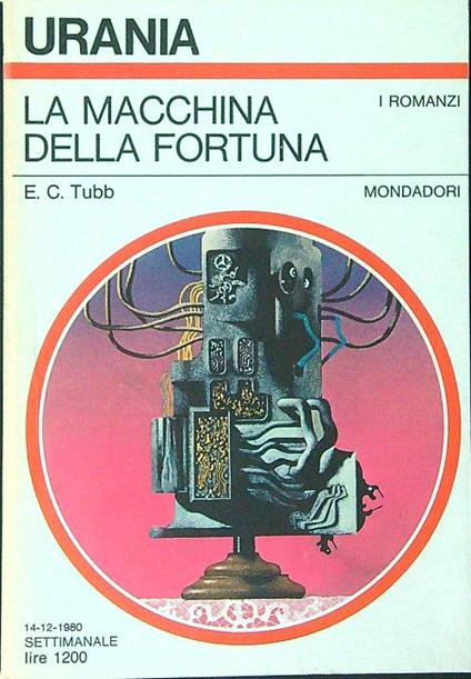 La  macchina della fortuna - E. C. Tubb - copertina