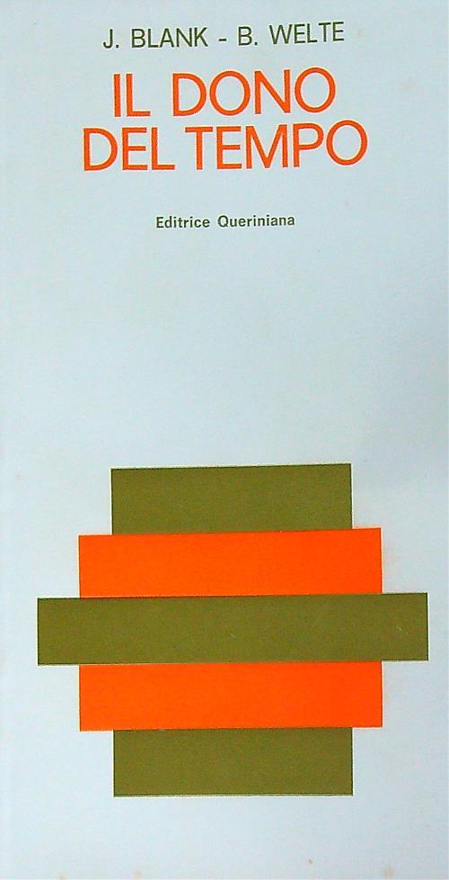 Il dono del tempo - J. Blank - copertina