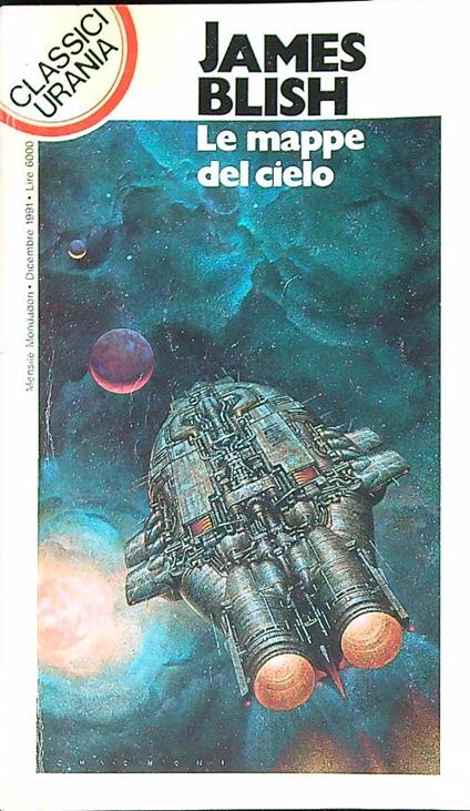 Le mappe del cielo  - James Blish - copertina
