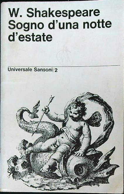 Sogno d'una notte d'estate - W. Shakespeare - copertina