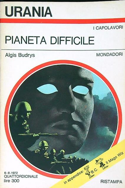 Pianeta difficile - Algis Budrys - copertina