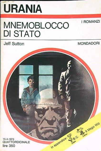 Mnemoblocco di Stato - Jeff Sutton - copertina