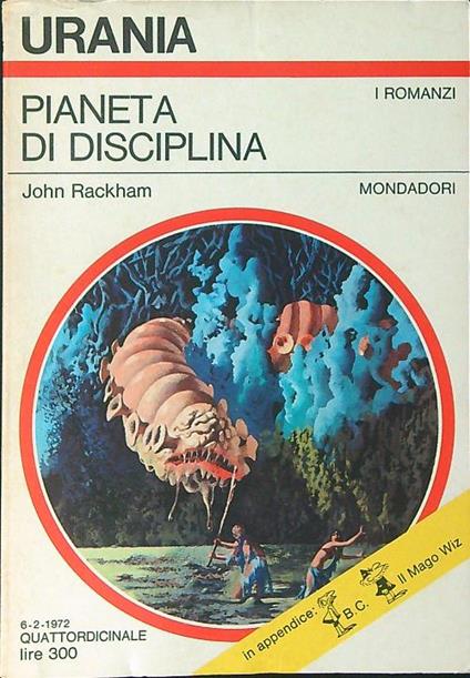 Pianeta di disciplina - John Rackham - copertina